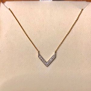 Stella & Dot Covet Intention Gold Necklace